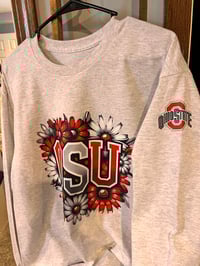 Image 2 of Long sleeve Ohio State National Champions t shirt