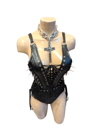 Image 3 of Studded bodysuit 