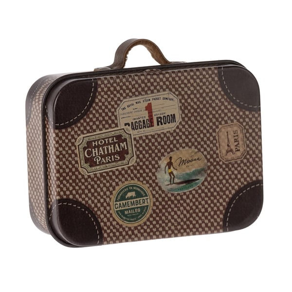 Image of Maileg Suitcase Micro brown (PRE-ORDER ETA Late April)
