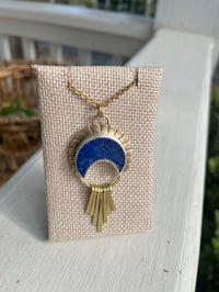 Image 3 of Blue Lapis Crescent 