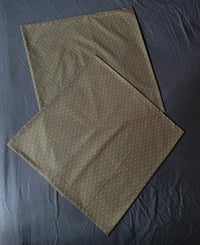 Image 3 of Gold Sayagata Pillow cases (PAIR)