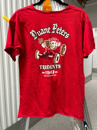 Image 3 of DUANE PETERS EMERGENCY SKATES TRIDENT 1961 TEE