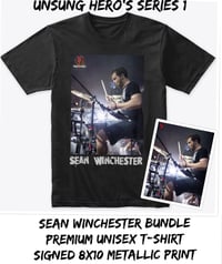 PRE-SALE 🚨 Unsung Hero’s #1: Sean Winchester - Shirt & Signed Print Bundle