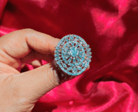 Image 2 of Arya_American Diamond Adjustable Ring  Copy