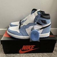 og Jordan 1 Retro High White University Blue Black 555088-134