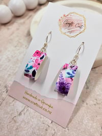 Image 2 of Blossom Hoop Earrings