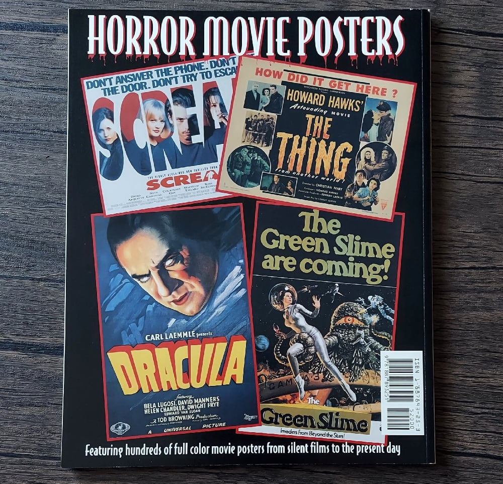 Horror Movie Posters (The Illustrated History of Movies Through Posters, Vol 7), by Bruce Hershenson