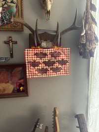 Image 2 of Orange Gingham Wall Hanging