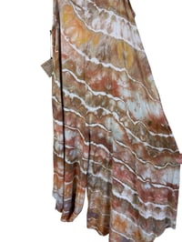 Image 6 of M Woven Wide-Leg Jumpsuit with Pockets in Earthy Geode Ice Dye