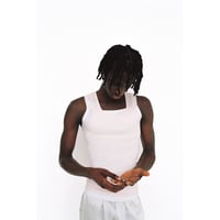 Image 2 of ANM260025 COTTON TANK TOP PASTEL PINK 