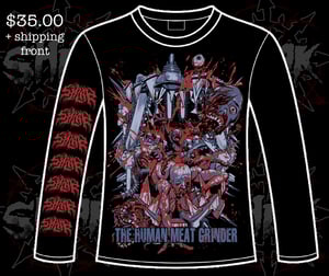 Image of GRINDING DEATH MACHINE long sleeve