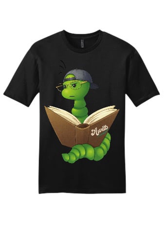 Image of ** Pre-Order** Another Week In The Books & KOS “ Bookworm” T-Shirt