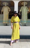 LIME LACE KAFTAN