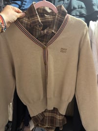 Cuadrado  miu miu sweater onesize