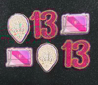 Image 4 of K. Geiger inspired cupcake toppers