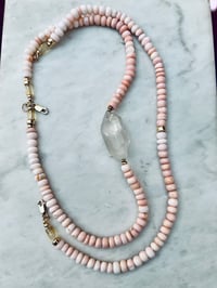 Image 3 of *new* CLASSIC STRAND -pink opals short