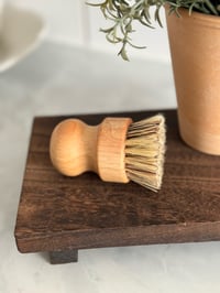 Image 1 of Bamboo Palm Scrub Brush 