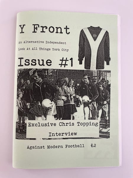 Image of Y Front Issue 1 