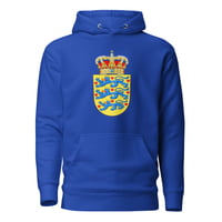 Image 17 of Unisex Hoodie Riksvåben Danmark