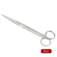 Image 14 of 12.5Cm/14Cm/16Cm/18Cm Dental Stainless Steel Surgical Scissors Forceps Straight Curved Medical Tools