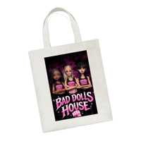 Image 2 of Bad Dolls House tote Bag