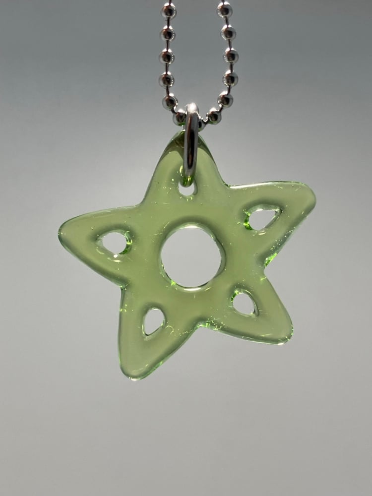 Image of lime green star