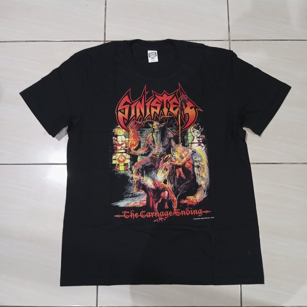 SINISTER - THE CARNAGE ENDING (T-SHIRT & LONGSLEEVE)