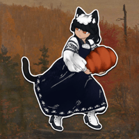 Image 1 of Pumpkin Thief Sticker
