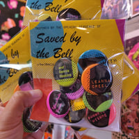 Saved By The Bell Gang Button Pack