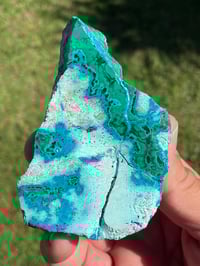 Image 8 of Malachite And Chrysocolla Polished Face #1938