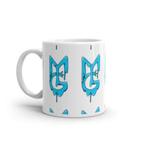 Image 3 of White Glossy MG Logo Mug
