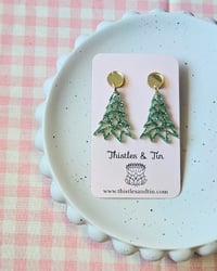 Christmas Geo Tree Dangles - SKU 314