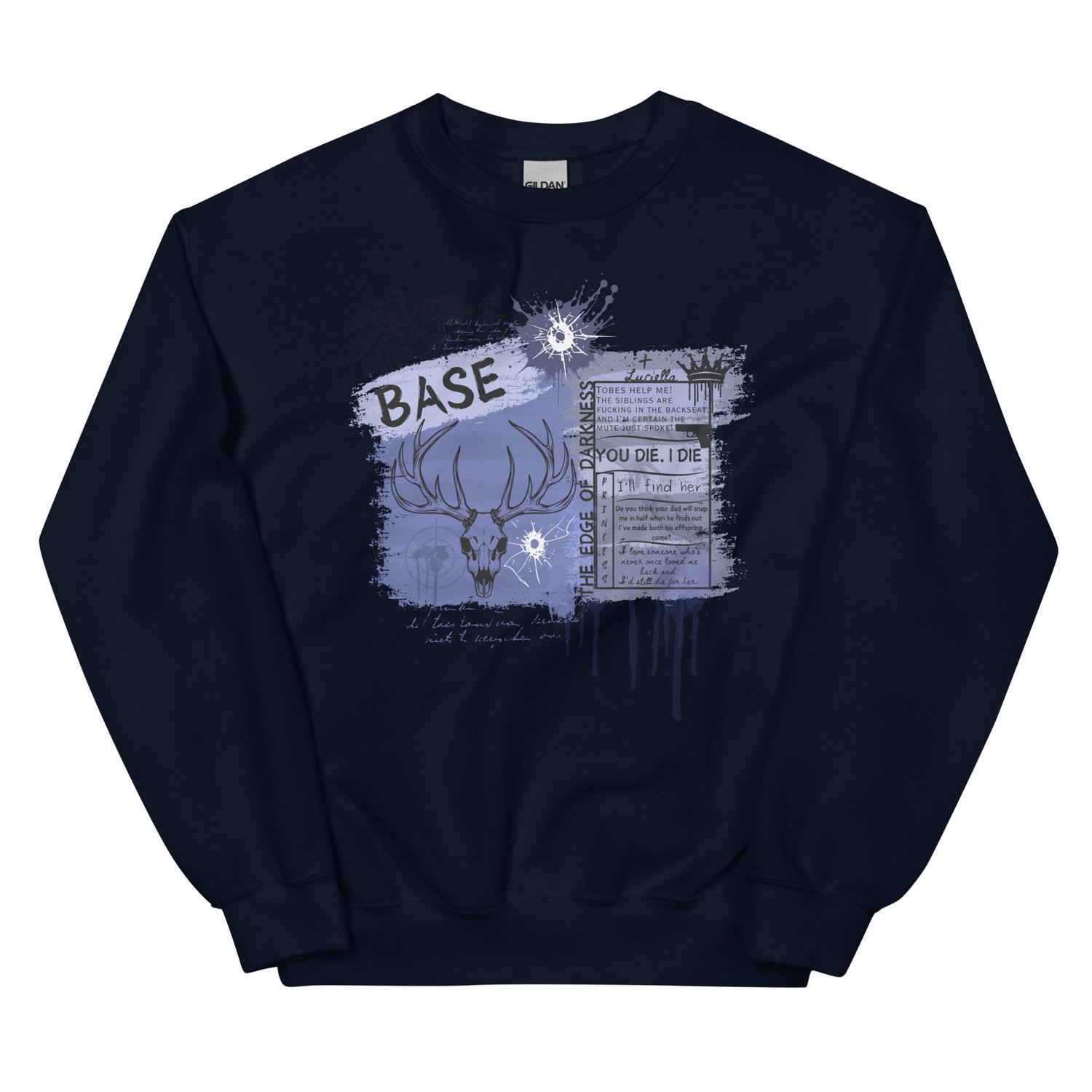 Image of Officially licensed Base edge of darkness Unisex Sweatshirt