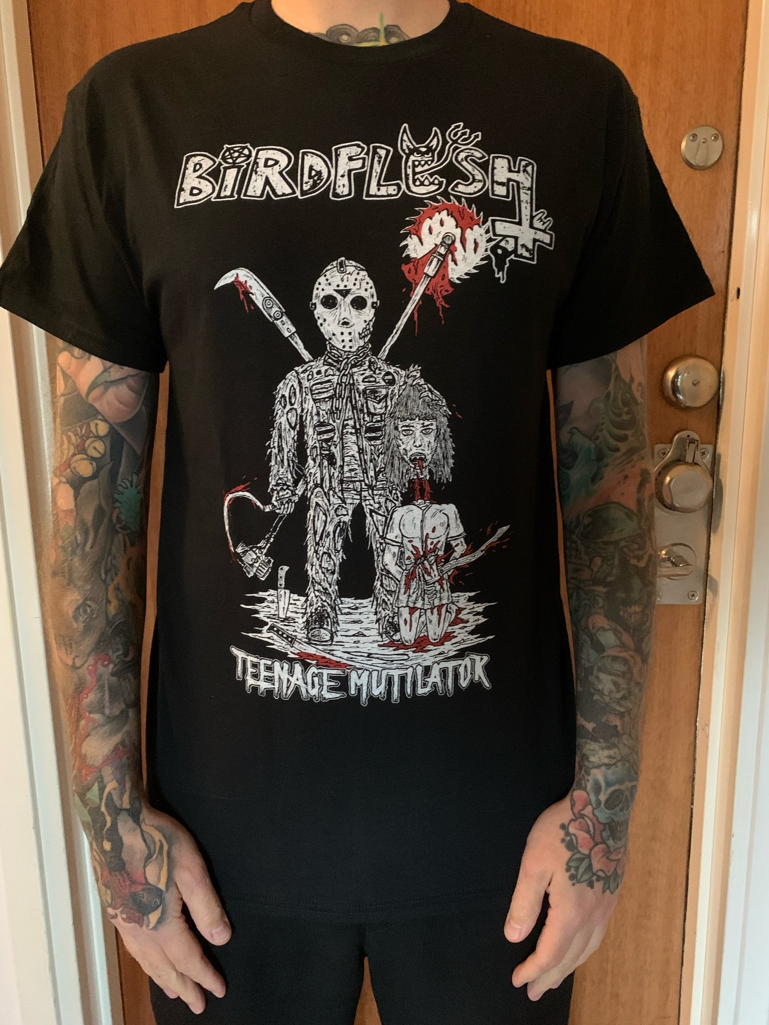 Image of TEENAGE MUTILATOR (GILDAN SHIRT)