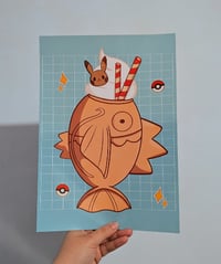 Image 2 of Taiyaki Magikarp Print 