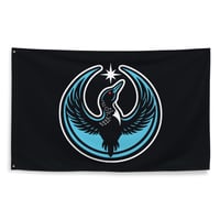Minnesota Rebel Loon Flag - Black