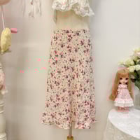 Image 2 of floral midi skirt