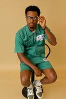 Image 4 of Denim Green Set 