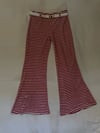 1970s Hang Ten Dogtown surf/skate terry cloth stripe huphugger bells