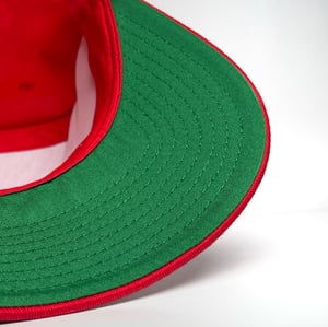 Image of Red/Green Bottom Hat