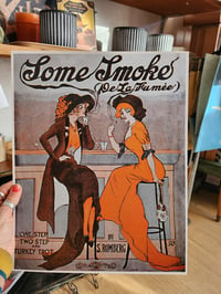 Image 1 of Some Smoke Parisian Beauties Art Print 