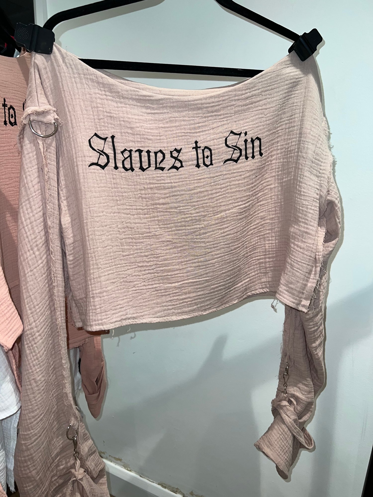 Image of Slaves to Sin Bondage Shirt
