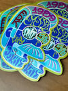 Diddly color variant Holographic Sticker!