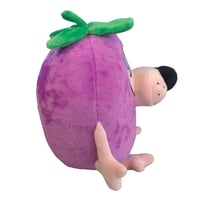 Image 3 of Eggplant Courage Plush 