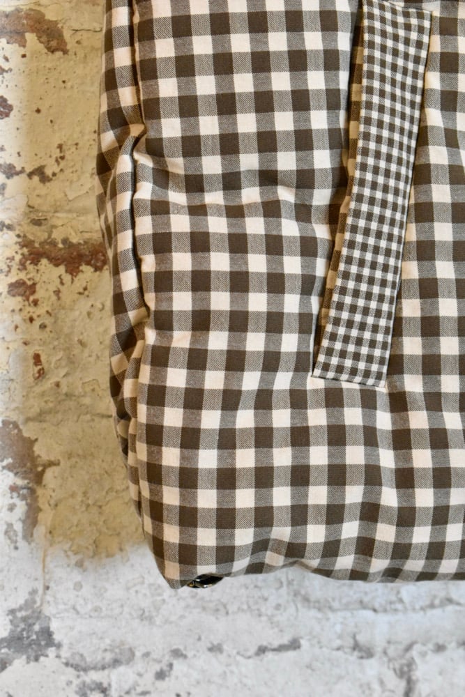 Image of Quilted Gingham Gilet