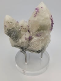Image 6 of Candle Quartz with Fluorite Small Crystal Specimen - 3 Styles