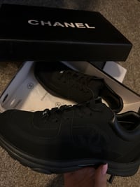 Image 2 of All black cc trainers 🖤💫