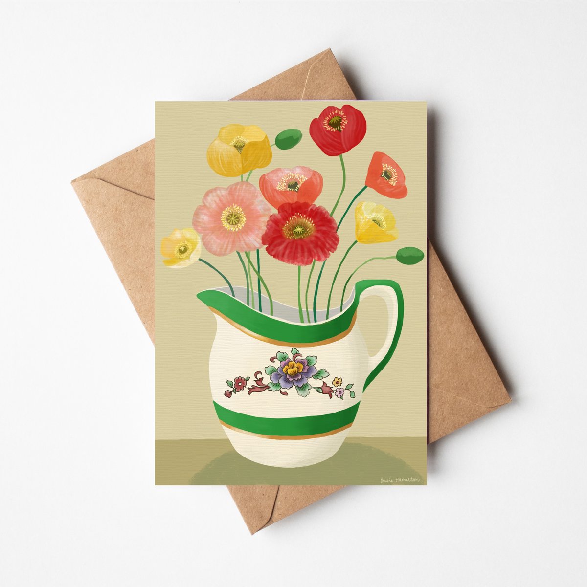 Single Flower Cards 