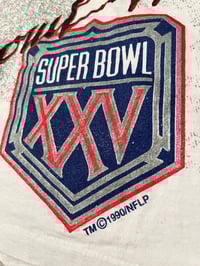 Image 3 of 1990 NY Giants Buffalo Bills Super Bowl AOP (XL)