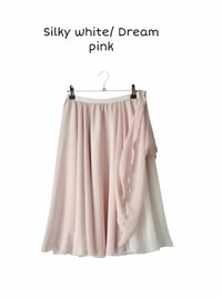 Image 8 of Reversible Chiffon Double layer rehearsal skirt ( Full circle skirt 360 degree)